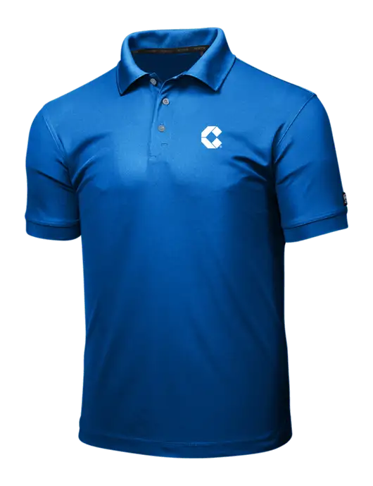 OGIO Royal Blue Caliber 2.0 Polo w/Control Air Icon Logo