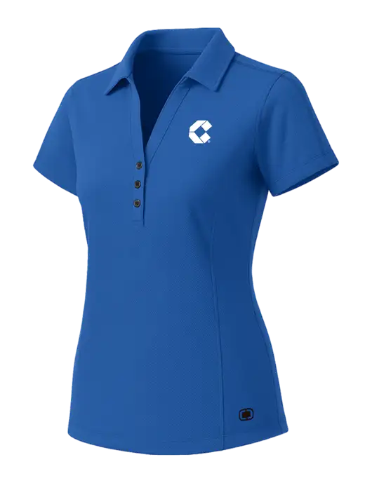 OGIO Womens Royal Blue ONYX Polo w/Control Air Icon Logo