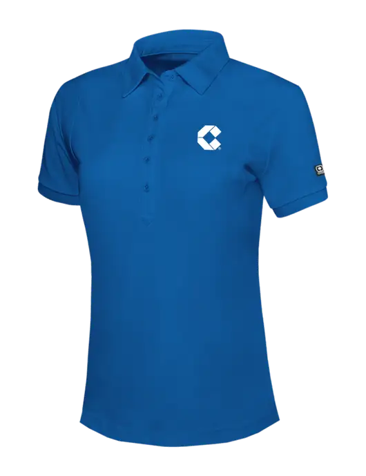 OGIO Womens Royal Blue Jewel Polo w/Control Air Icon Logo