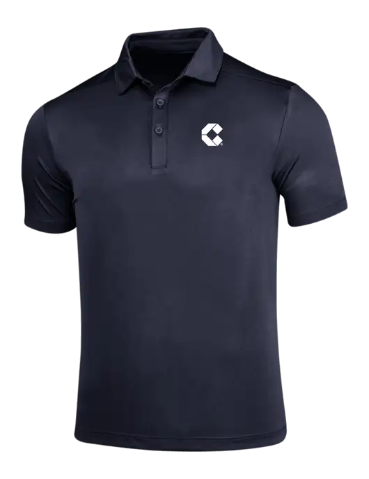 Navy Posi-UV Pro Polo w/Control Air Icon Logo