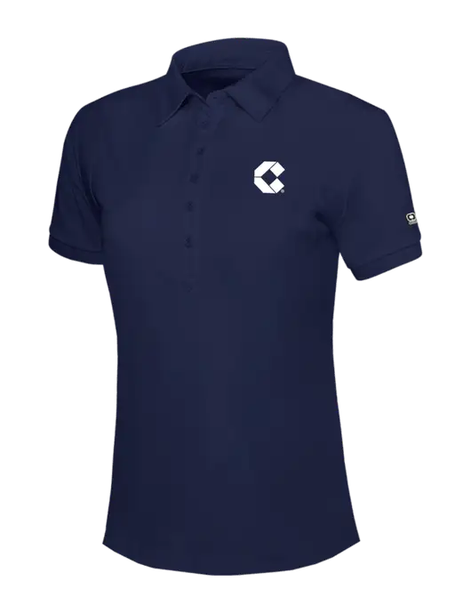OGIO Womens Navy Jewel Polo w/Control Air Icon Logo