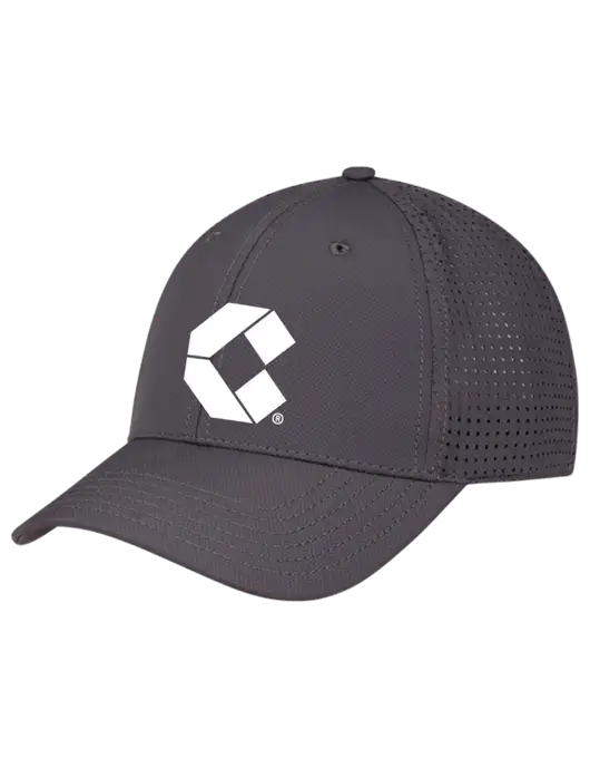 Charcoal Performance Stretchable Cap Hook & Loop w/Control Air Icon Logo