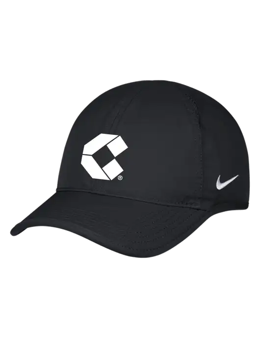 Nike Black Featherlight Cap w/Control Air Icon Logo