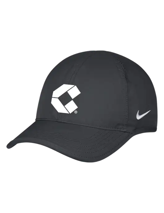 Nike Charcoal Featherlight Cap w/Control Air Icon Logo
