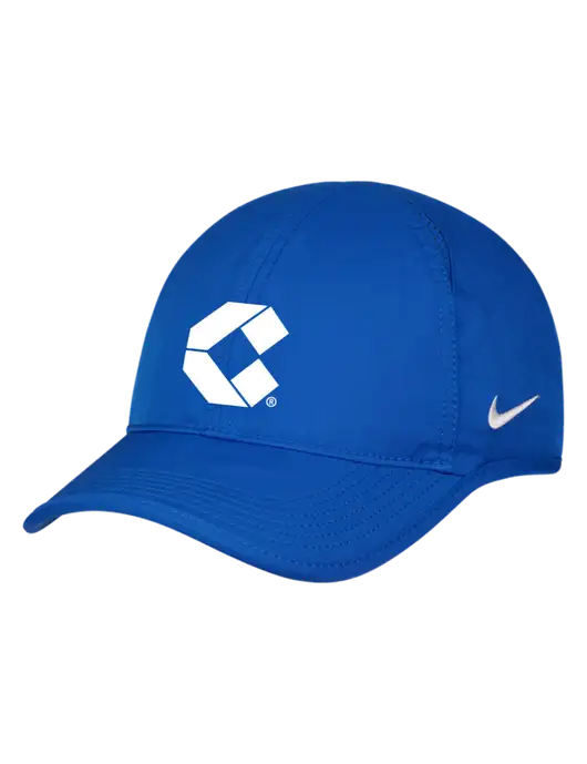 Nike Royal Featherlight Cap w/Control Air Icon Logo
