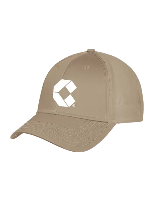 Khaki Mesh Trucker Cap Snap Back w/Control Air Icon Logo