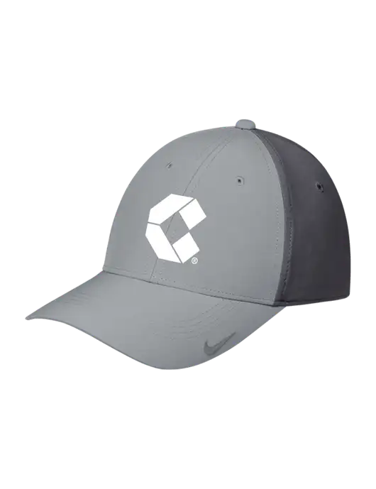 Nike Light Grey/Dark Grey Dri-FIT Legacy Cap w/Control Air Icon Logo