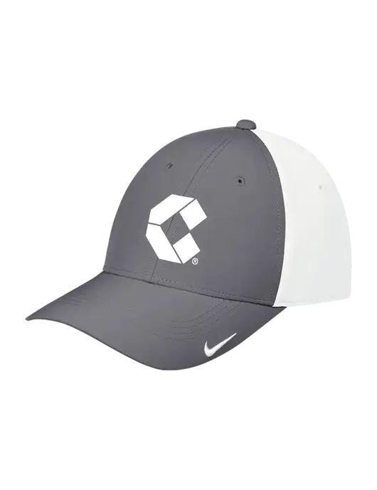 Nike Dark Grey/White Dri-FIT Legacy Cap w/Control Air Icon Logo