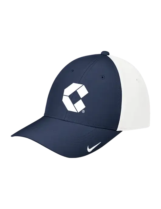 Nike Navy/White Dri-FIT Legacy Cap w/Control Air Icon Logo